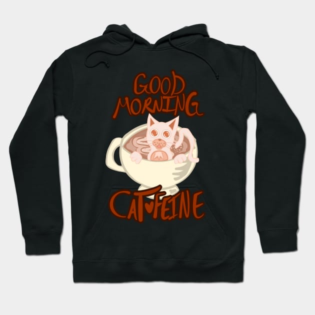 Good Morning Cat•Feine V10 Hoodie by IgorAndMore